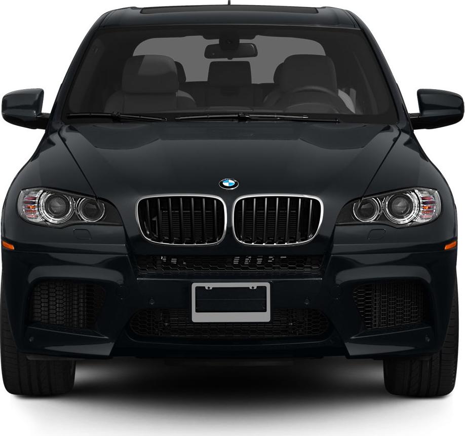 Aggressive front grille and headlight design with sleek black finish.