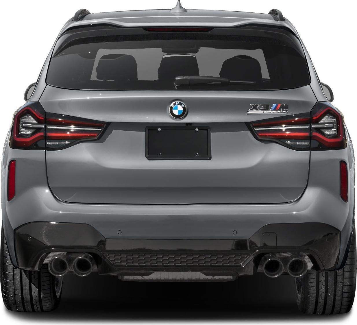 2022 BMW X3 M (F97 LCI, facelift 2021) Rear View