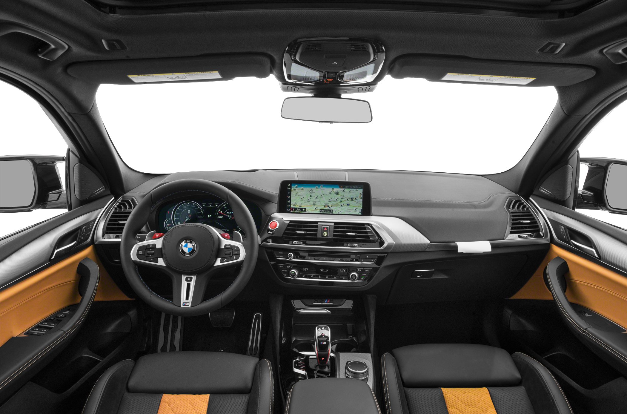 Digital instrument cluster and central infotainment screen on modern dashboard.