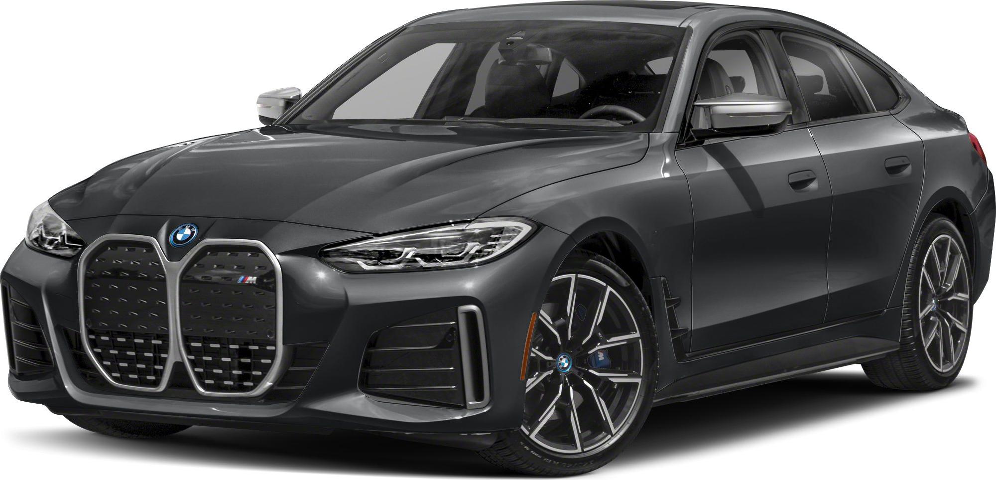Front view with kidney grille and LED headlights