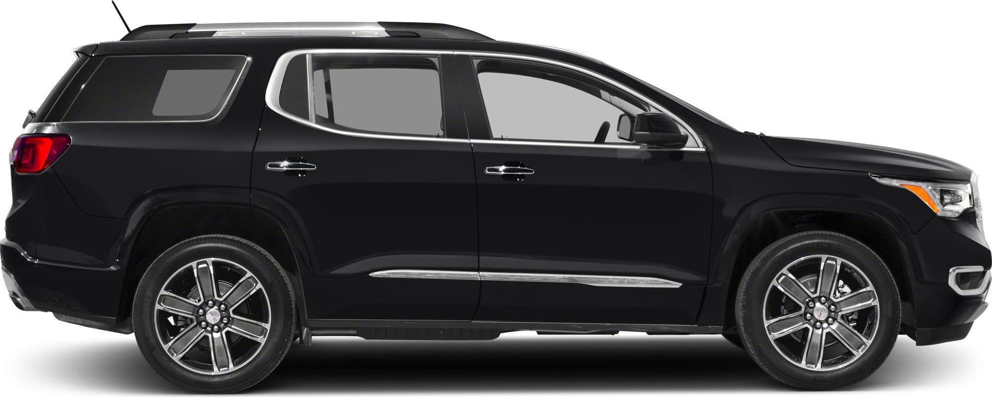 Side profile of SUV with alloy wheels and chrome details