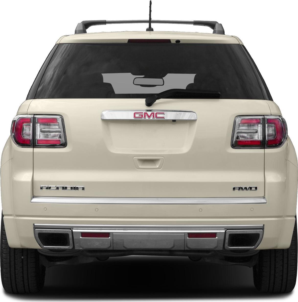 SUV rear with facelift taillights, rear wiper, and dual exhaust