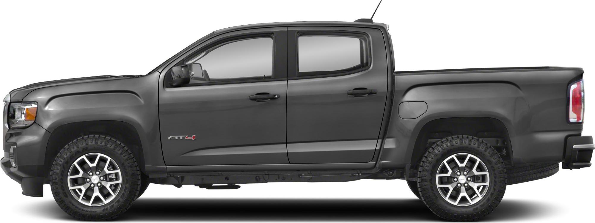 2021 GMC Canyon II (facelift 2021) Crew cab Long box Side View Left