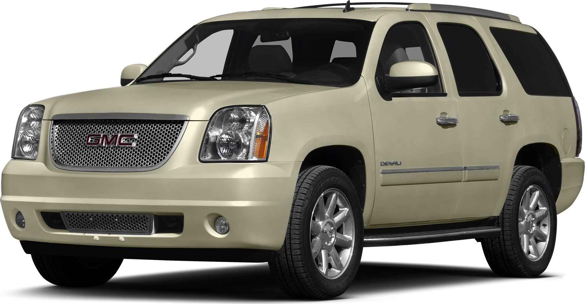 Front view of large SUV with distinct grille and stylish wheels
