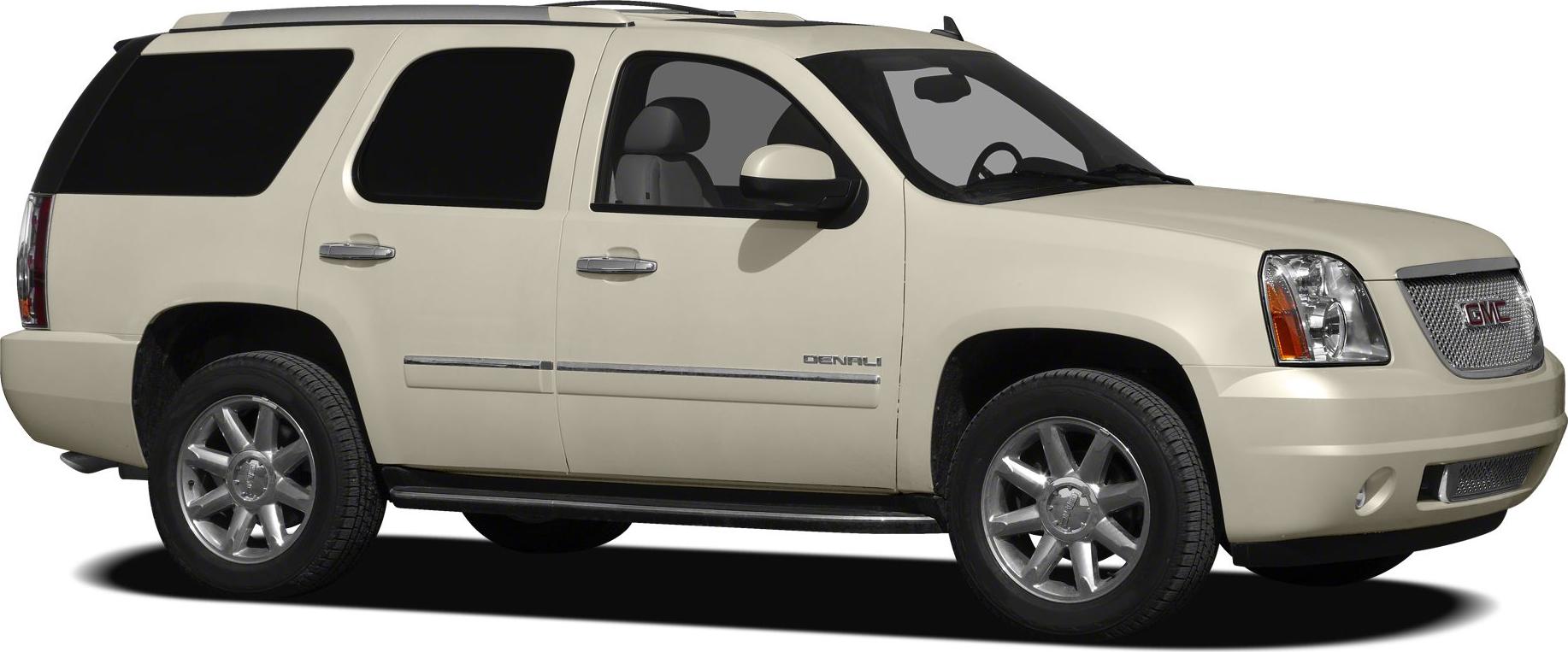 Full-size SUV side view with chrome trim and alloy wheels