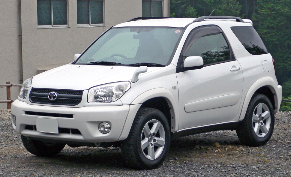 Compact 3-door SUV with facelifted front fascia and rugged tires