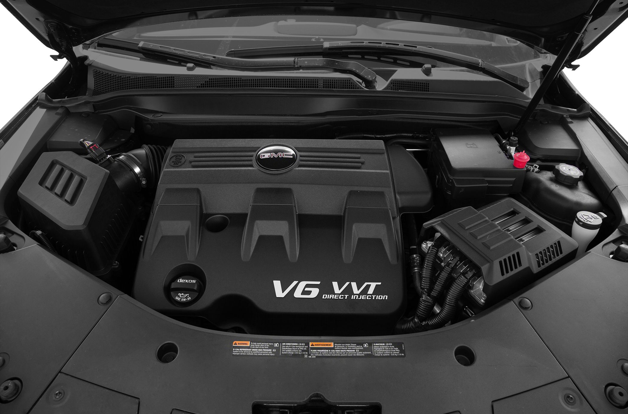 V6 VVT direct injection engine with GMC branding