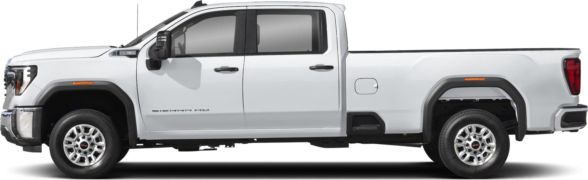 2024 GMC Sierra 2500HD V (GMTT1XX, facelift 2024) Regular Cab Long Bed Side View Left