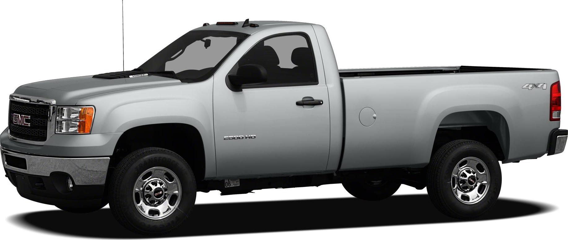 Single cab pickup with standard box and 4x4 drivetrain