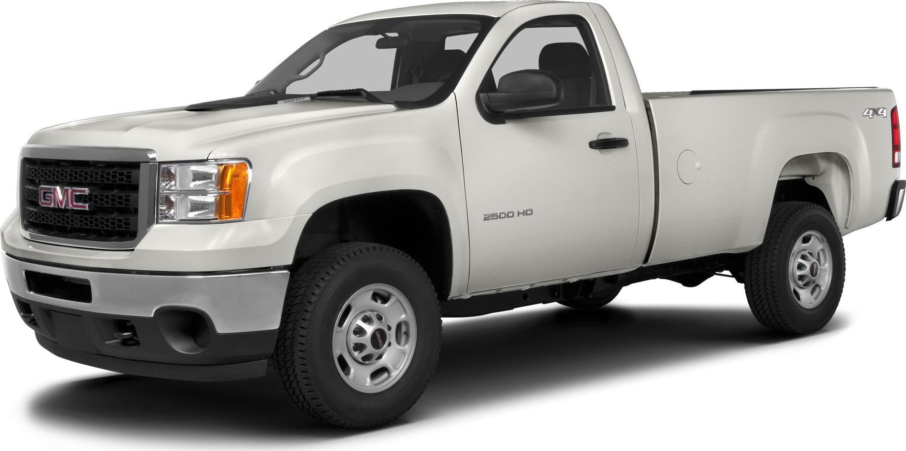 White regular cab long box heavy duty pickup truck with 4x4 and rugged design