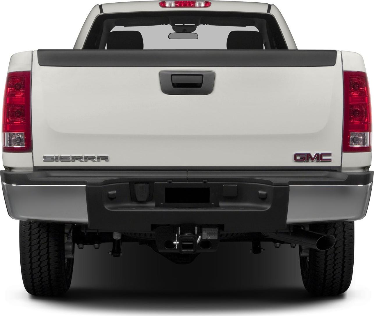 2011 GMC Sierra 3500HD III (GMT900, facelift 2011) Regular Cab Long Box Rear View