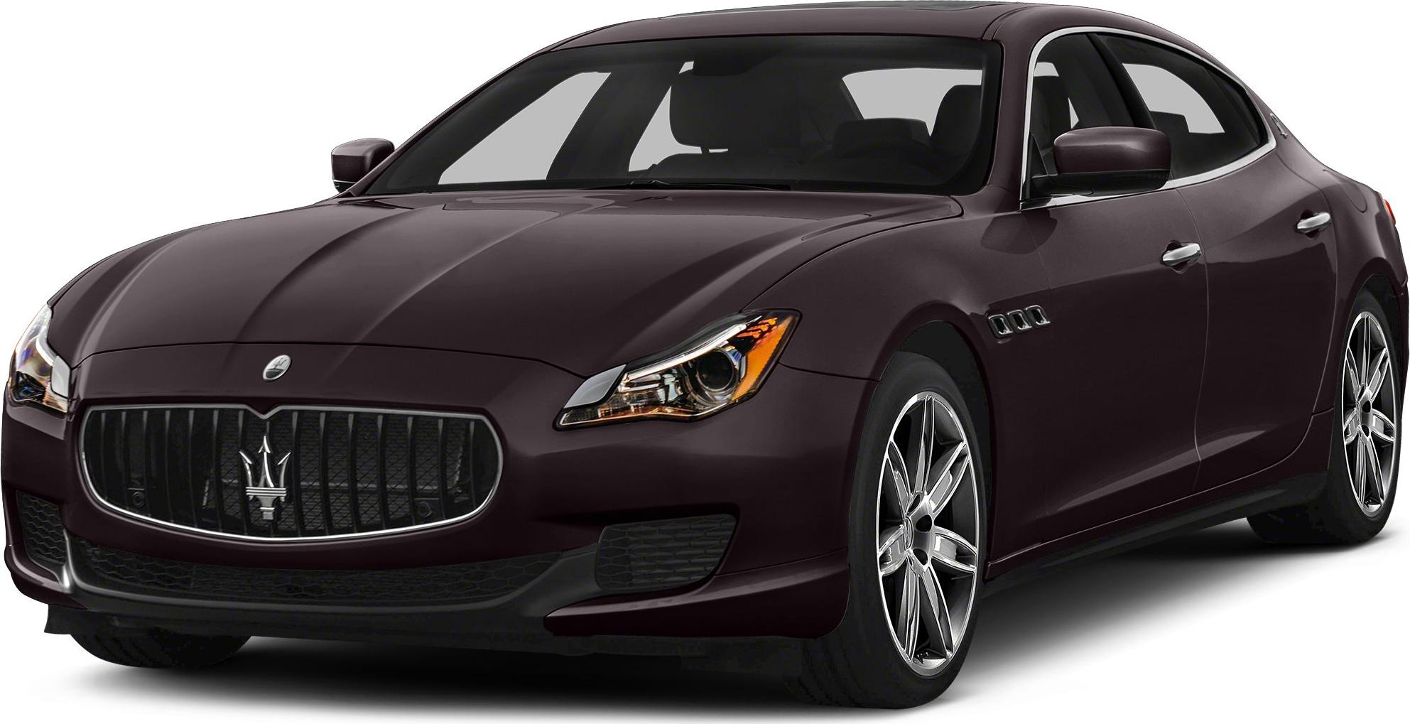 Front view showing distinctive grille and sleek headlights