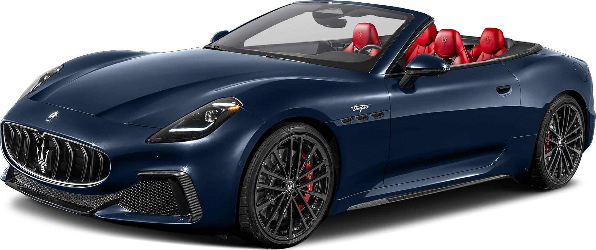 3/4 front-left view, Blu Maserati Metallic