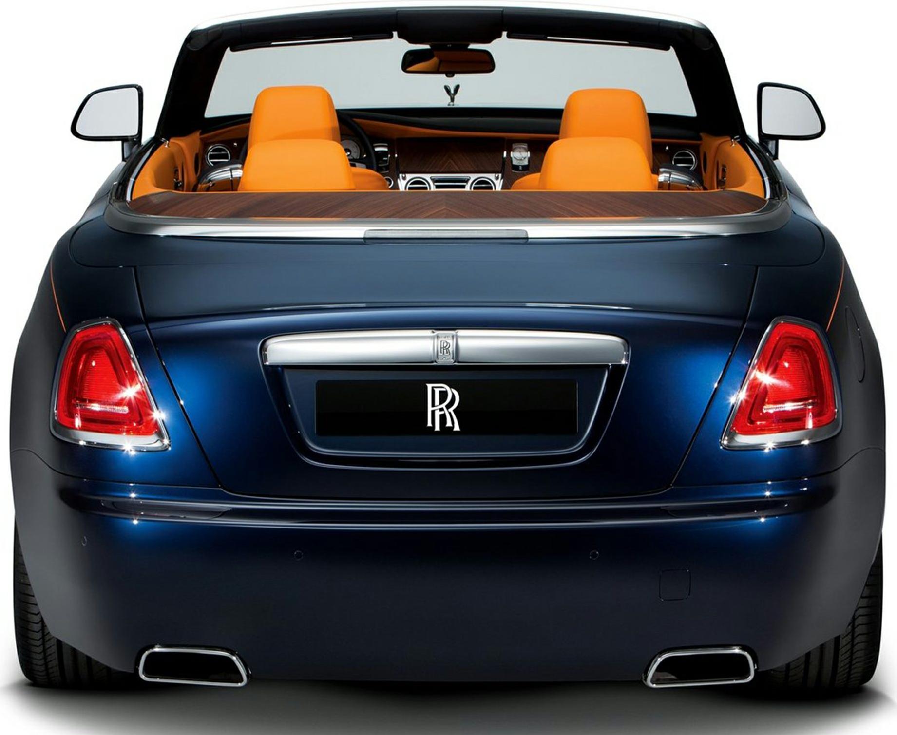 2016 Rolls-Royce Dawn Rear View