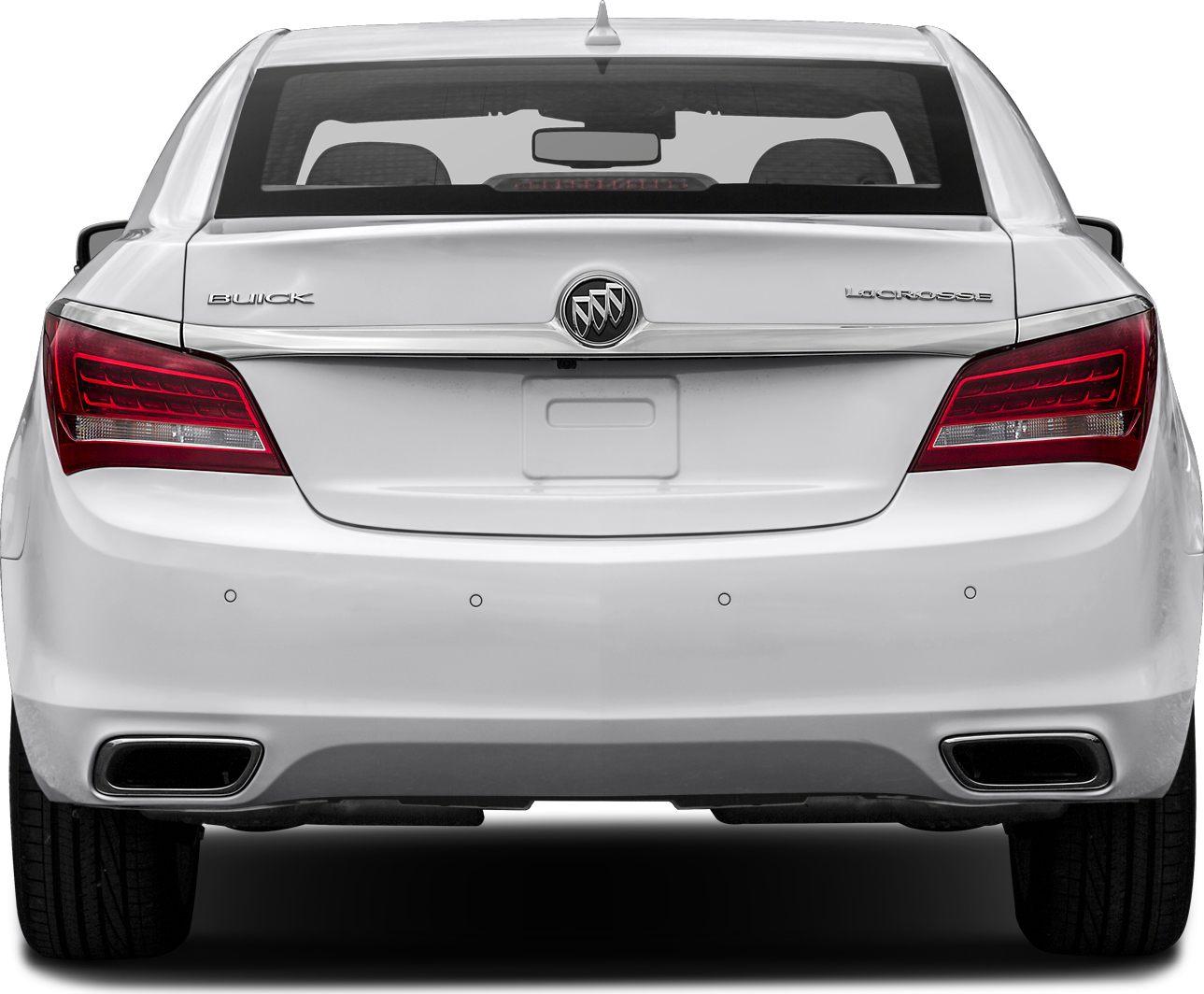 Rear view with modern taillights and dual exhaust outlets