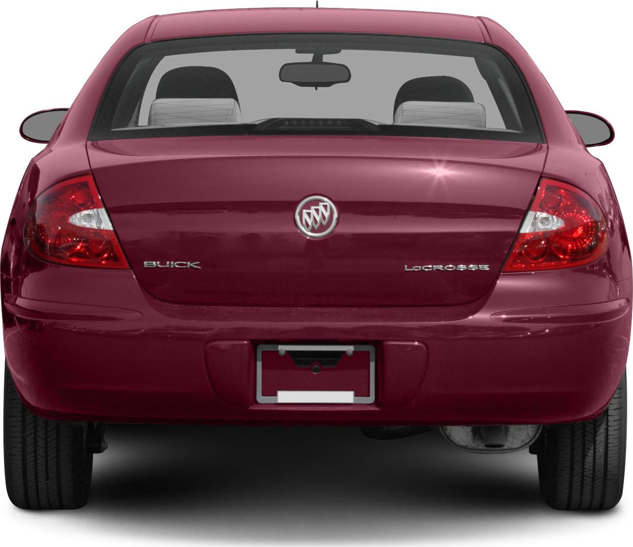Car rear view with sleek taillights and central emblem