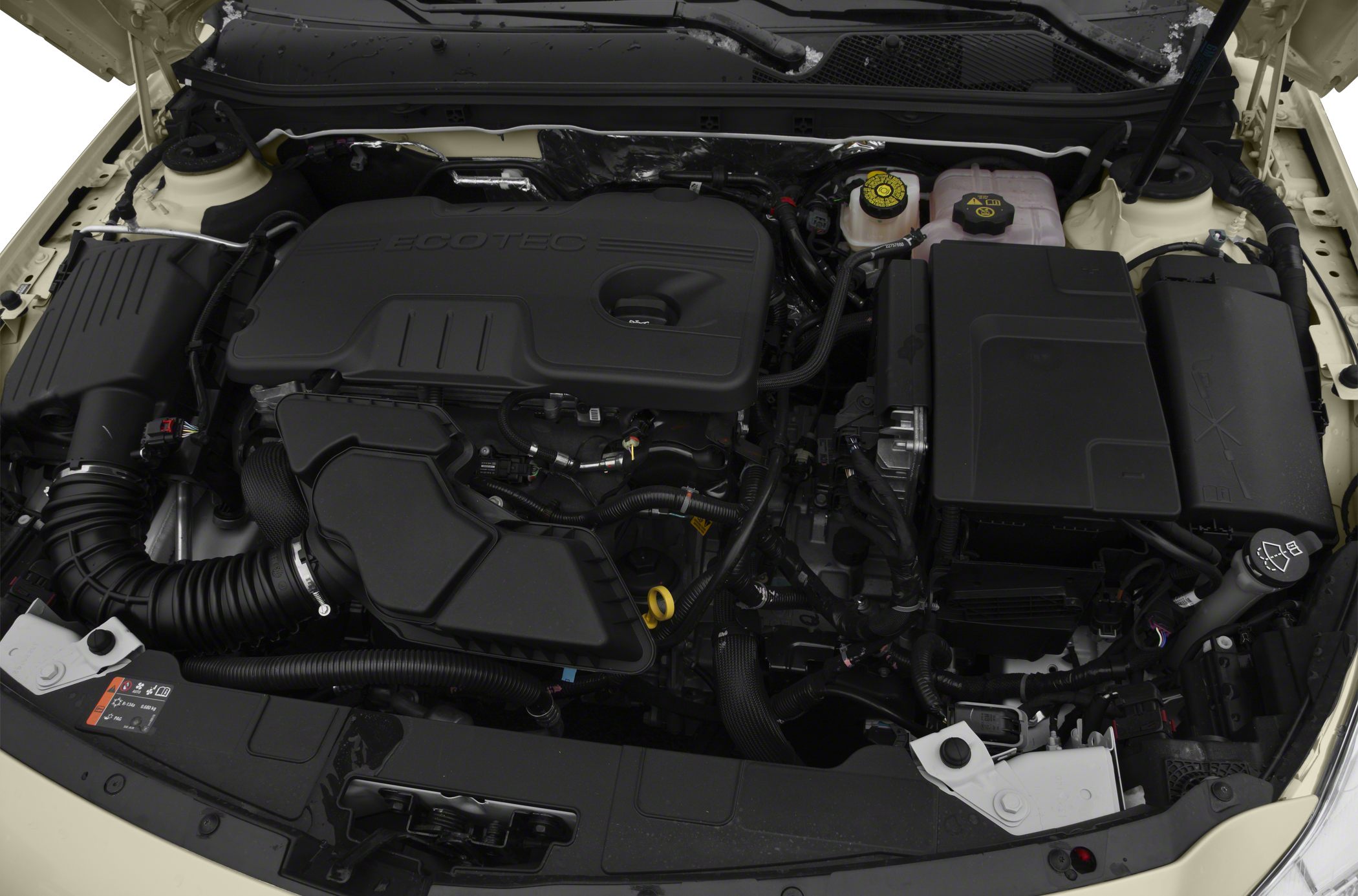 Engine bay with Ecotec engine and surrounding components