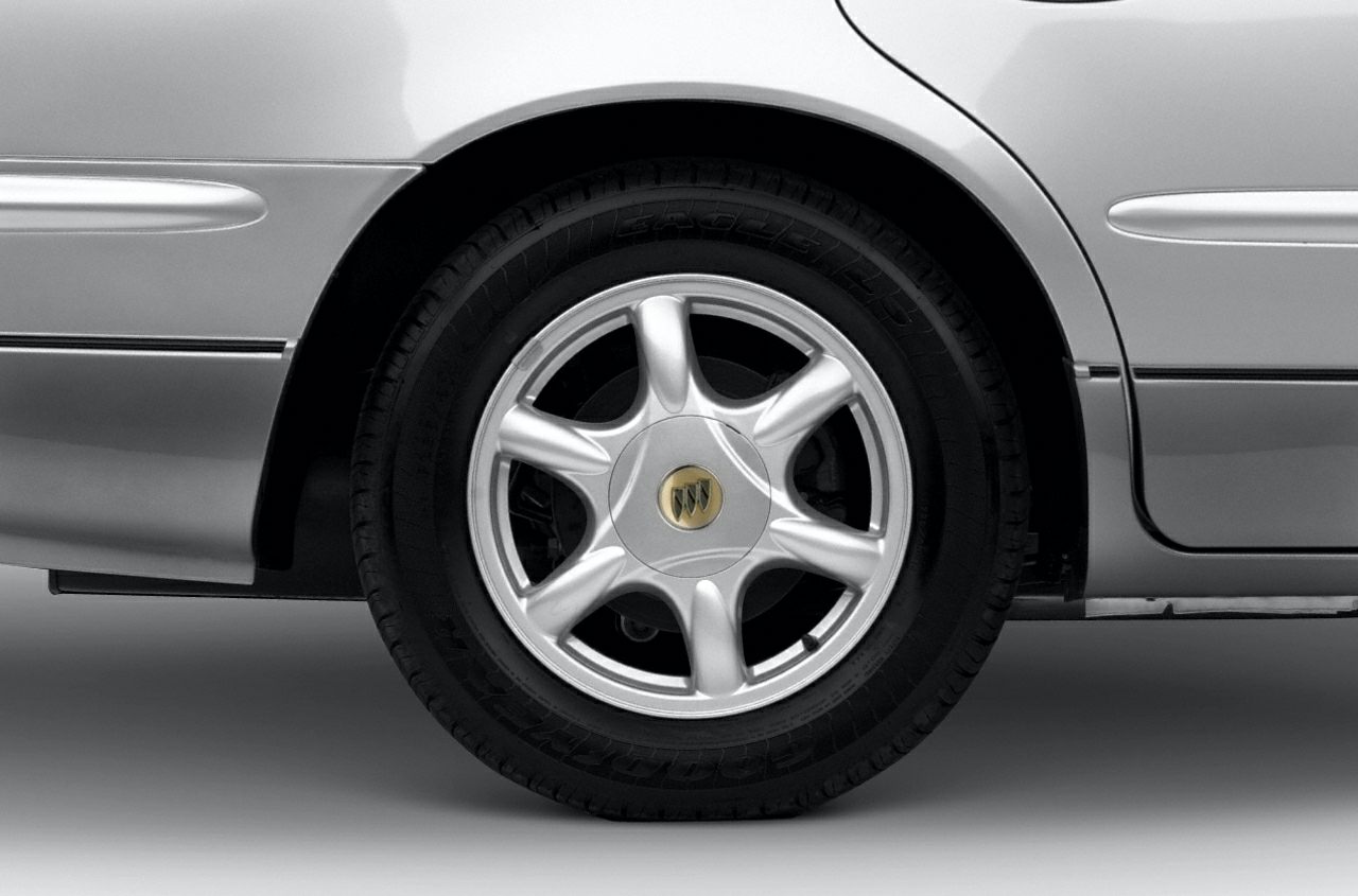 Close-up of alloy wheel and rear quarter panel.