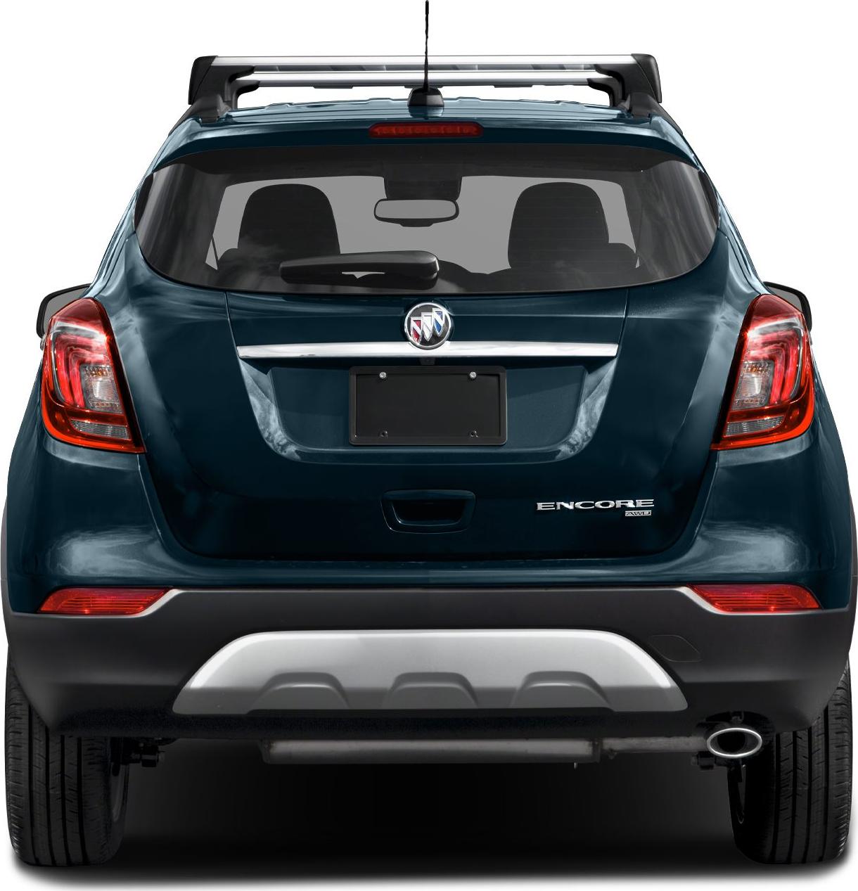 Rear view with roof rails and LED tail lights