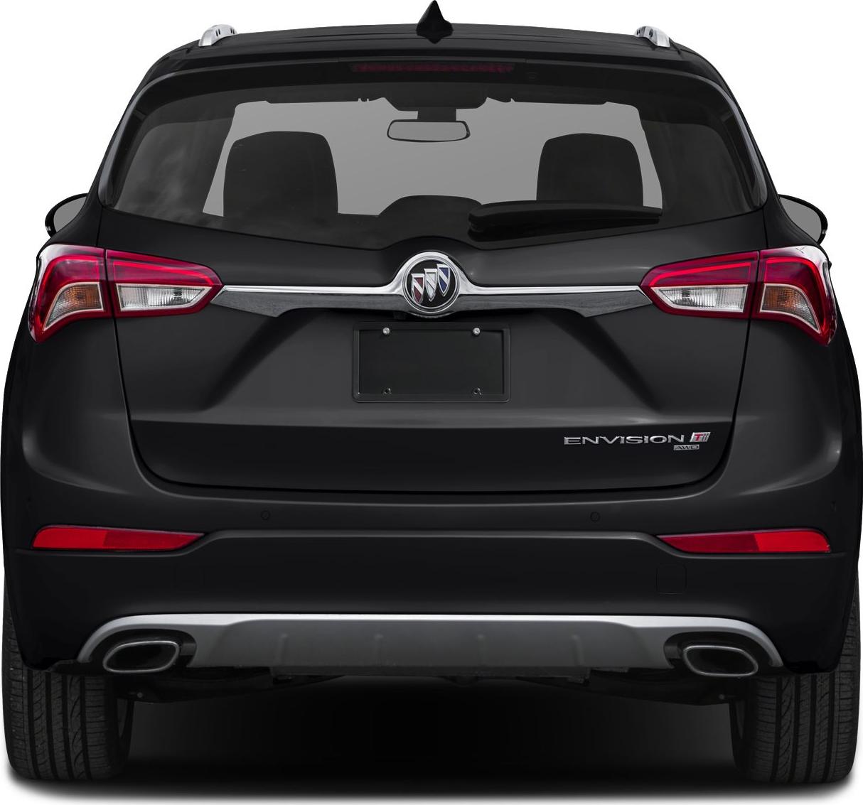 Rear view with dual exhaust and LED taillights