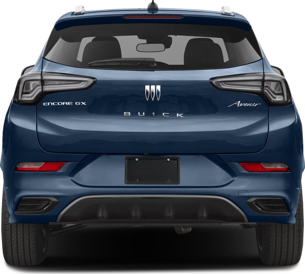 Rear view of SUV with distinctive taillights and Avenir badge