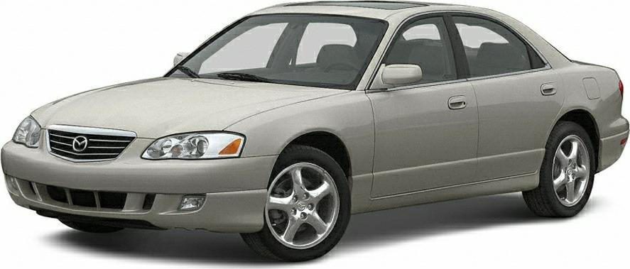 Front and side view of a sleek four-door sedan with alloy wheels.
