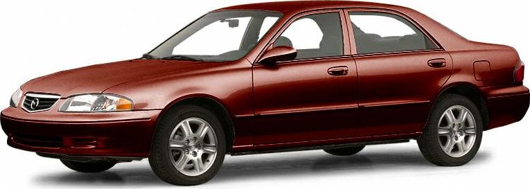 Side view of a four-door sedan with alloy wheels