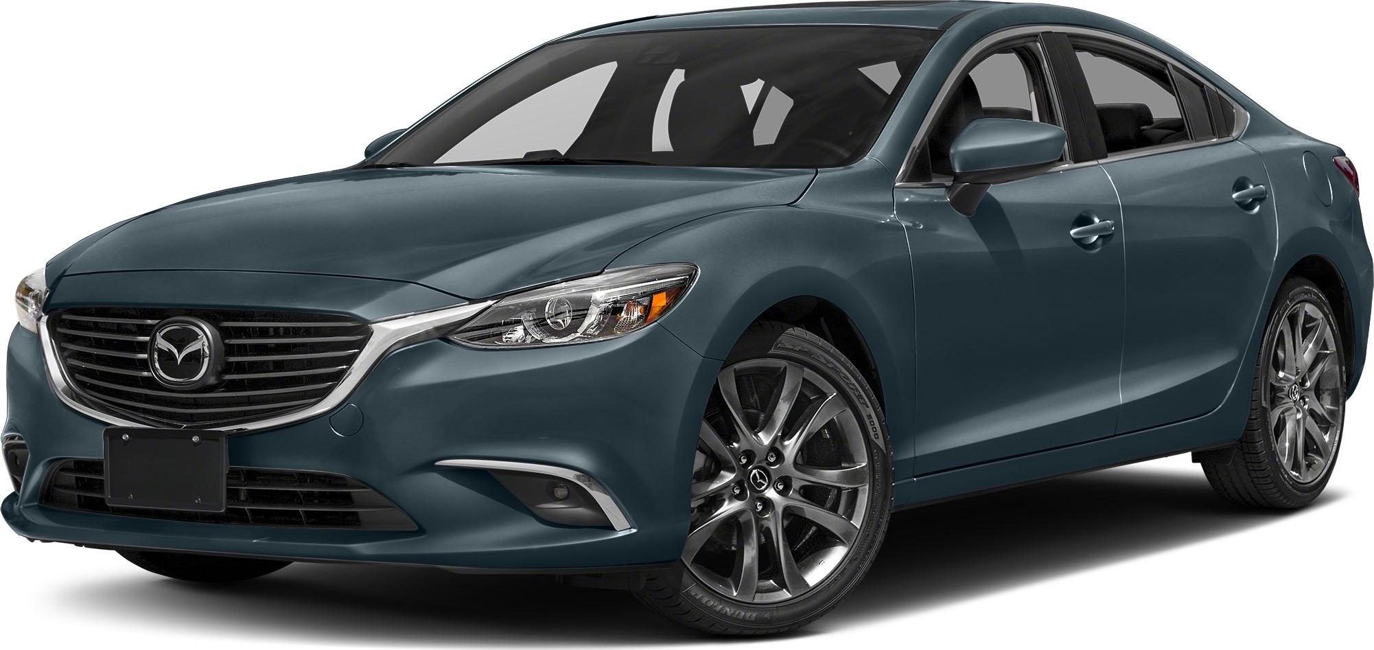 Front view of sleek grille and alloy wheels on a sedan