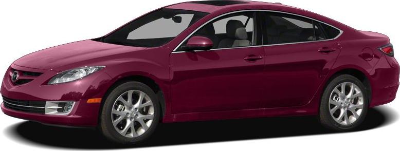 3/4 front-left view, Sangria Red Mica