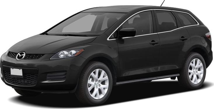 Black SUV with sleek headlights and alloy wheels side profile
