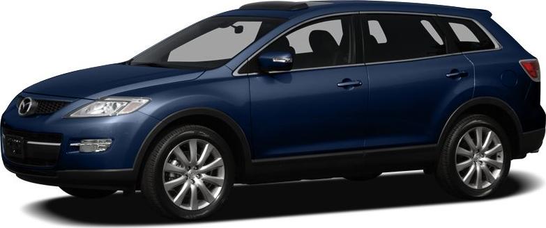 Side profile of a sleek SUV with alloy wheels
