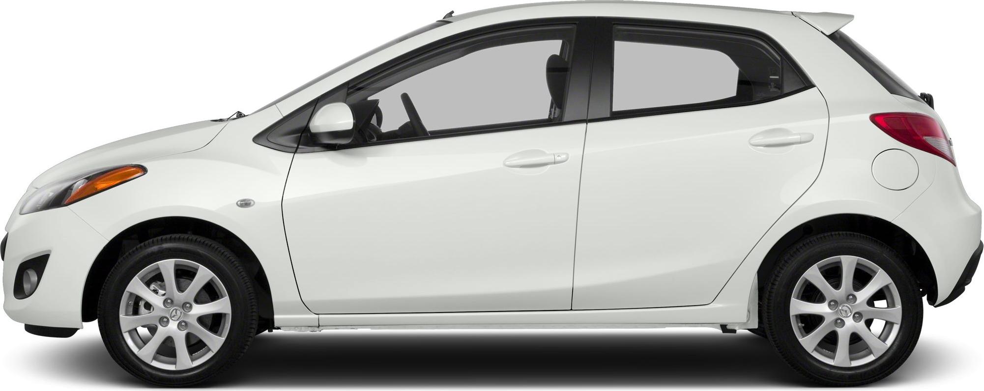 2014 Mazda 2 III (DJ) Side View Left
