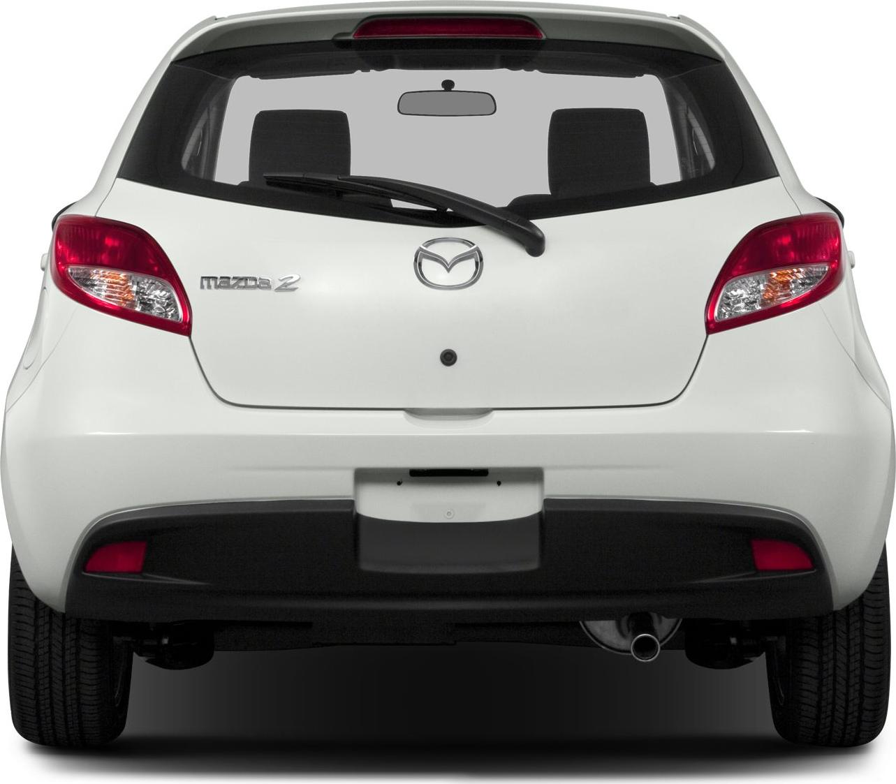 2014 Mazda 2 III (DJ) Rear View