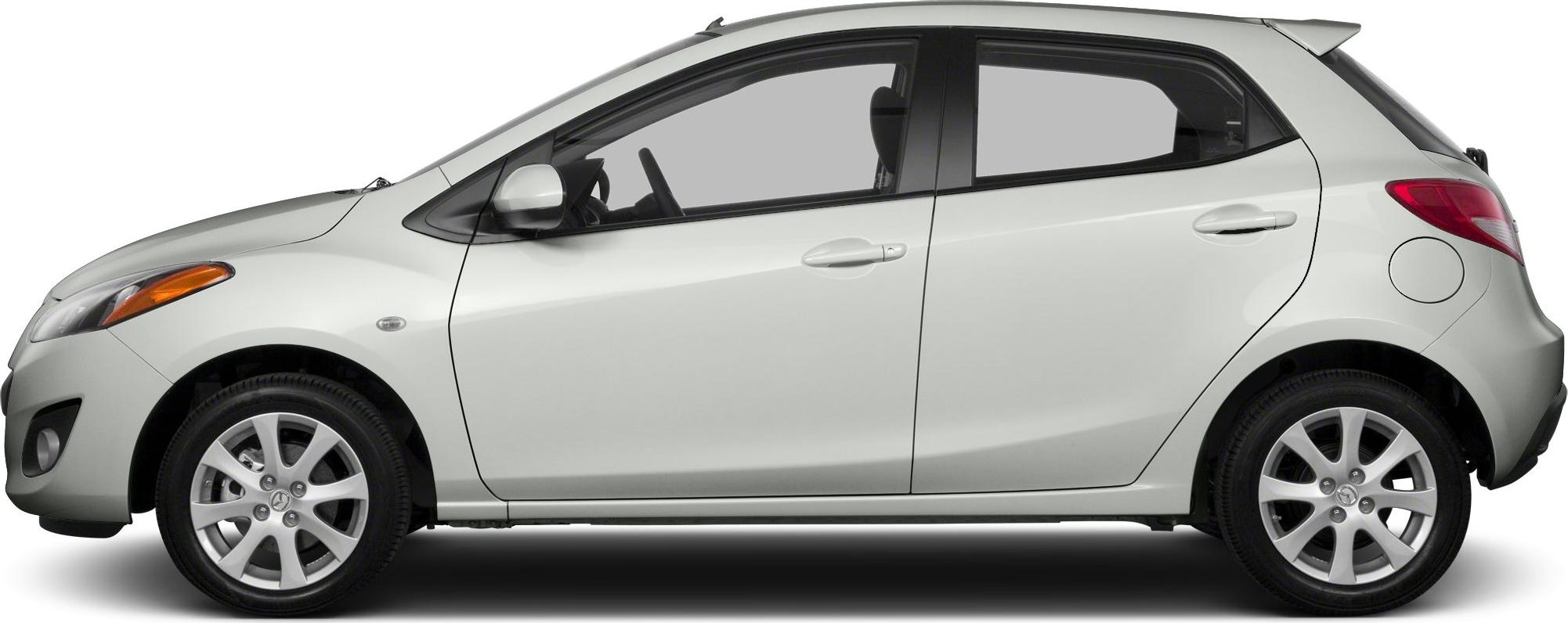 2010 Mazda 2 II (DE, facelift 2010) Side View Left