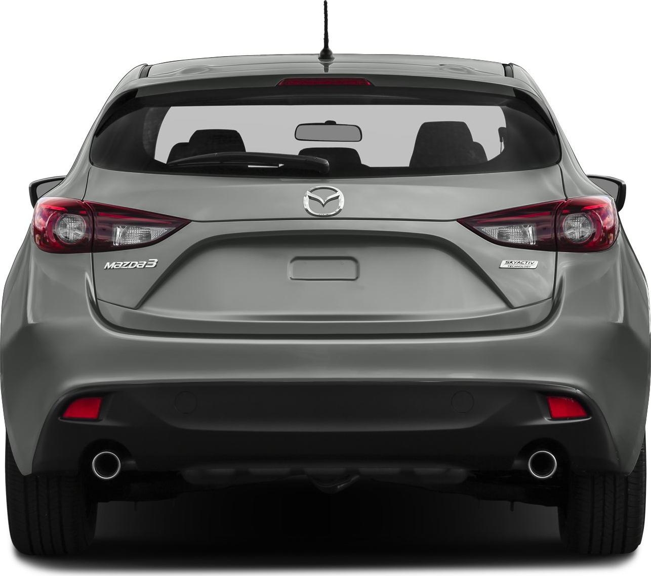 2013 Mazda 3 III Hatchback (BM) Rear View