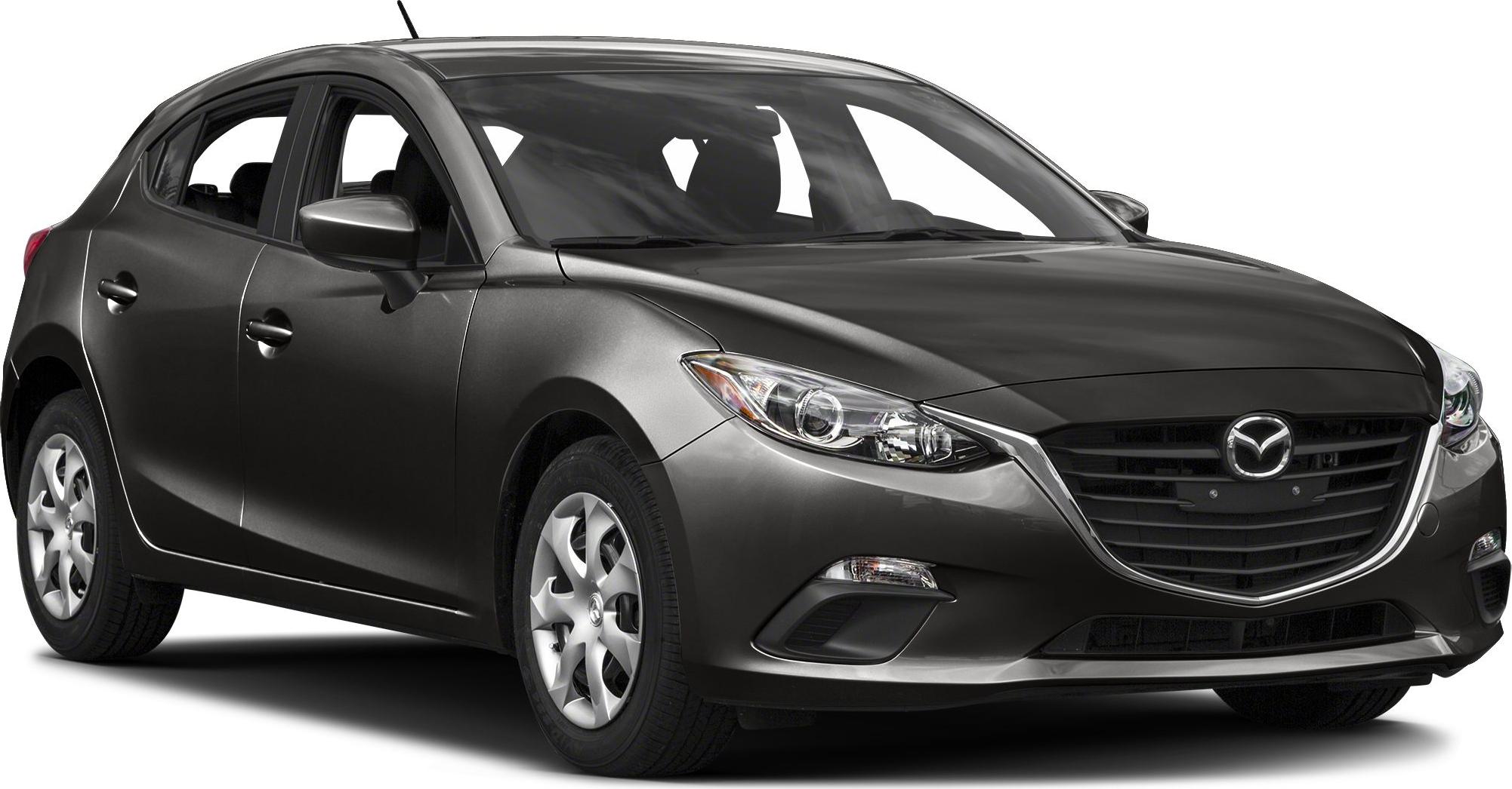 Compact hatchback front side with sleek headlights and bold grille