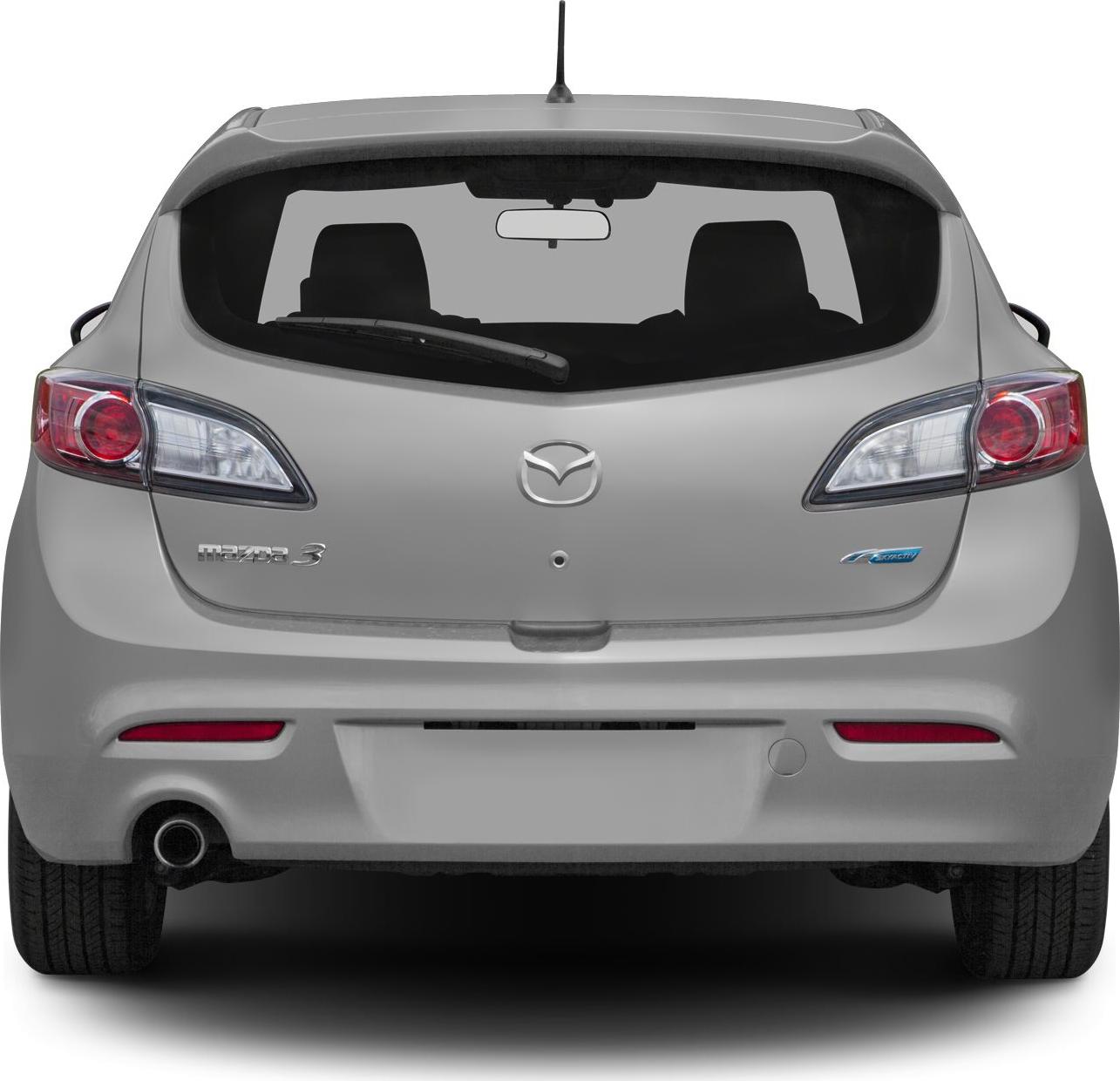 2011 Mazda 3 II Hatchback (BL, facelift 2011) Rear View