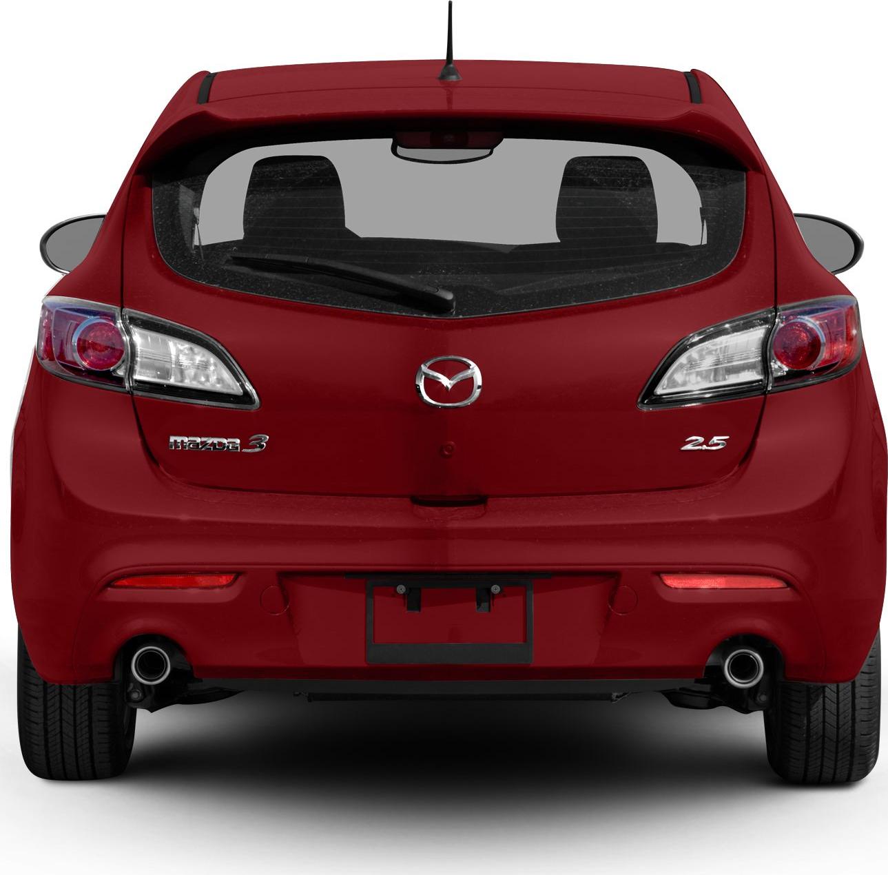 2009 Mazda 3 II Hatchback (BL) Rear View