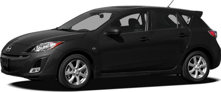 3/4 front-left view, Black Mica