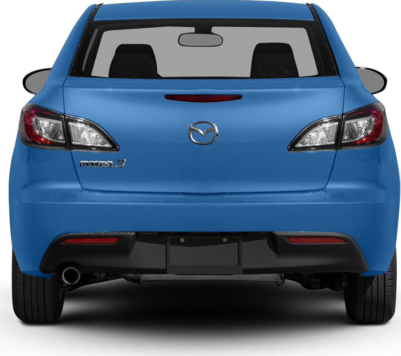 2009 Mazda 3 II Sedan (BL) Rear View