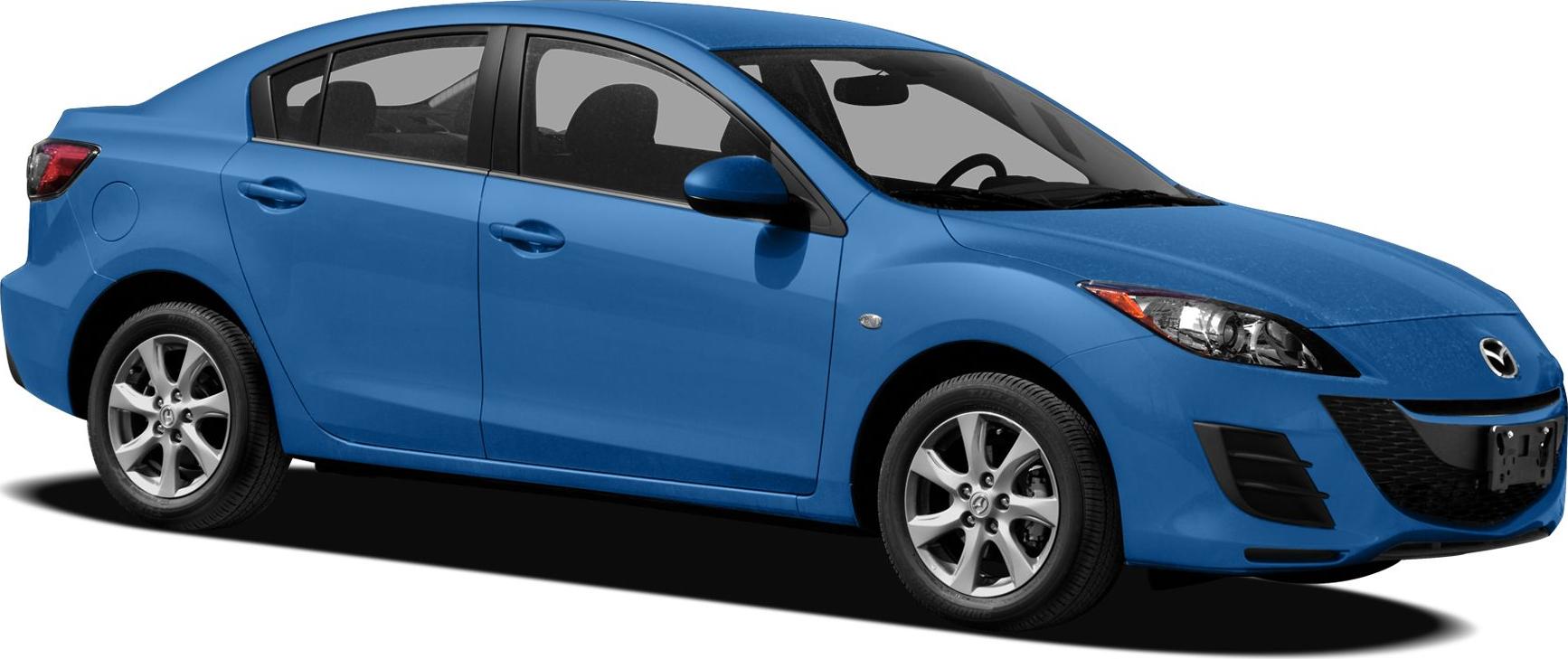 Blue sedan with sporty alloy wheels and modern headlights