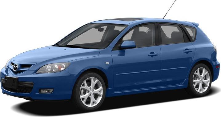3/4 front-left view, Aurora Blue Mica