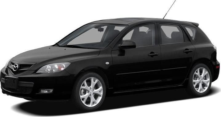3/4 front-left view, Black Mica
