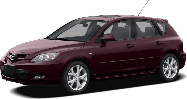 Front side view of a five-door hatchback with alloy wheels