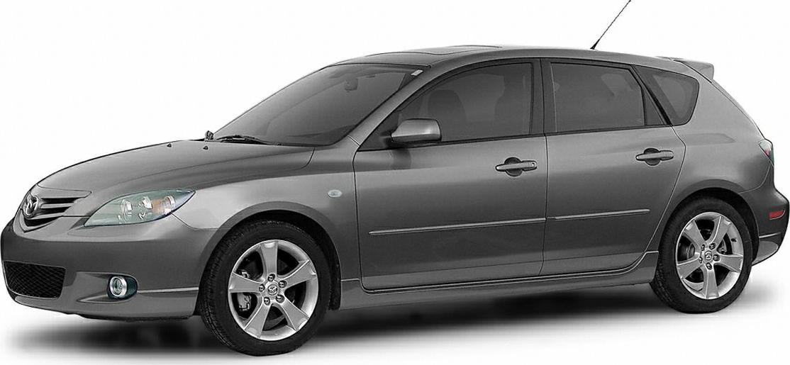 Side view of a hatchback with alloy wheels and fog lights