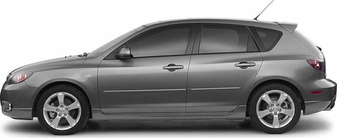 2004 Mazda 3 I Hatchback (BK) Side View Left