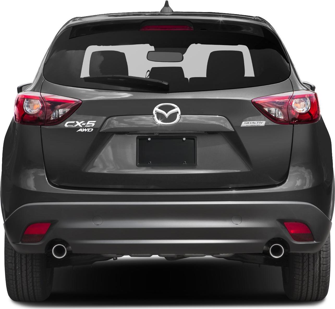 2015 Mazda CX-5 (facelift 2015) Rear View