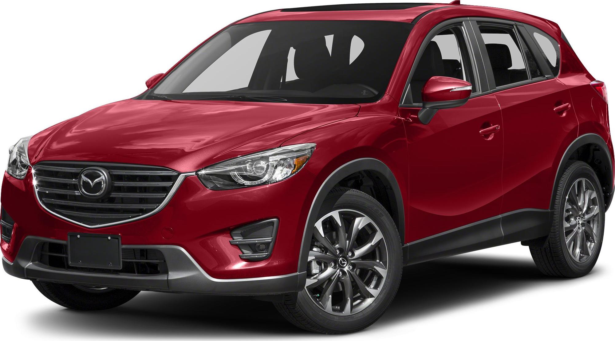 3/4 front-left view, Soul Red Metallic