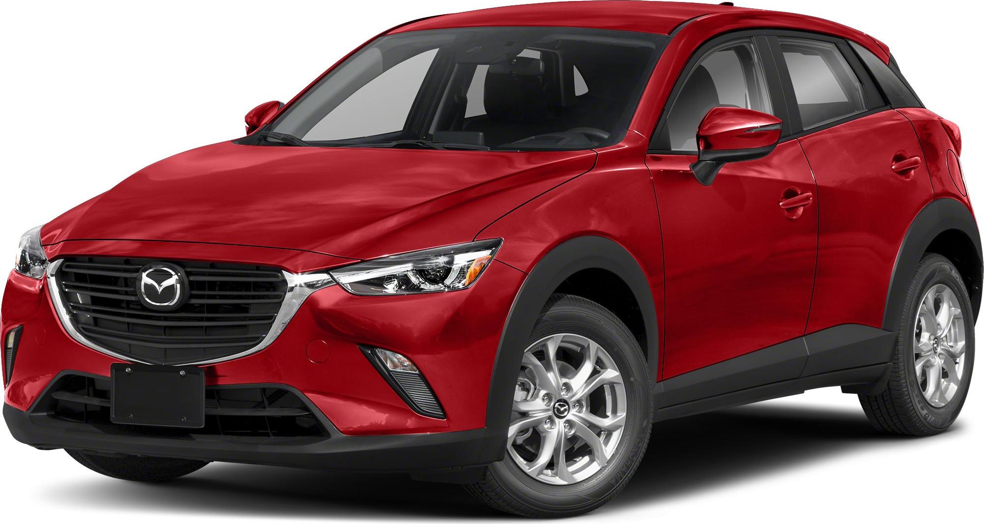 3/4 front-left view, Soul Red Crystal Metallic