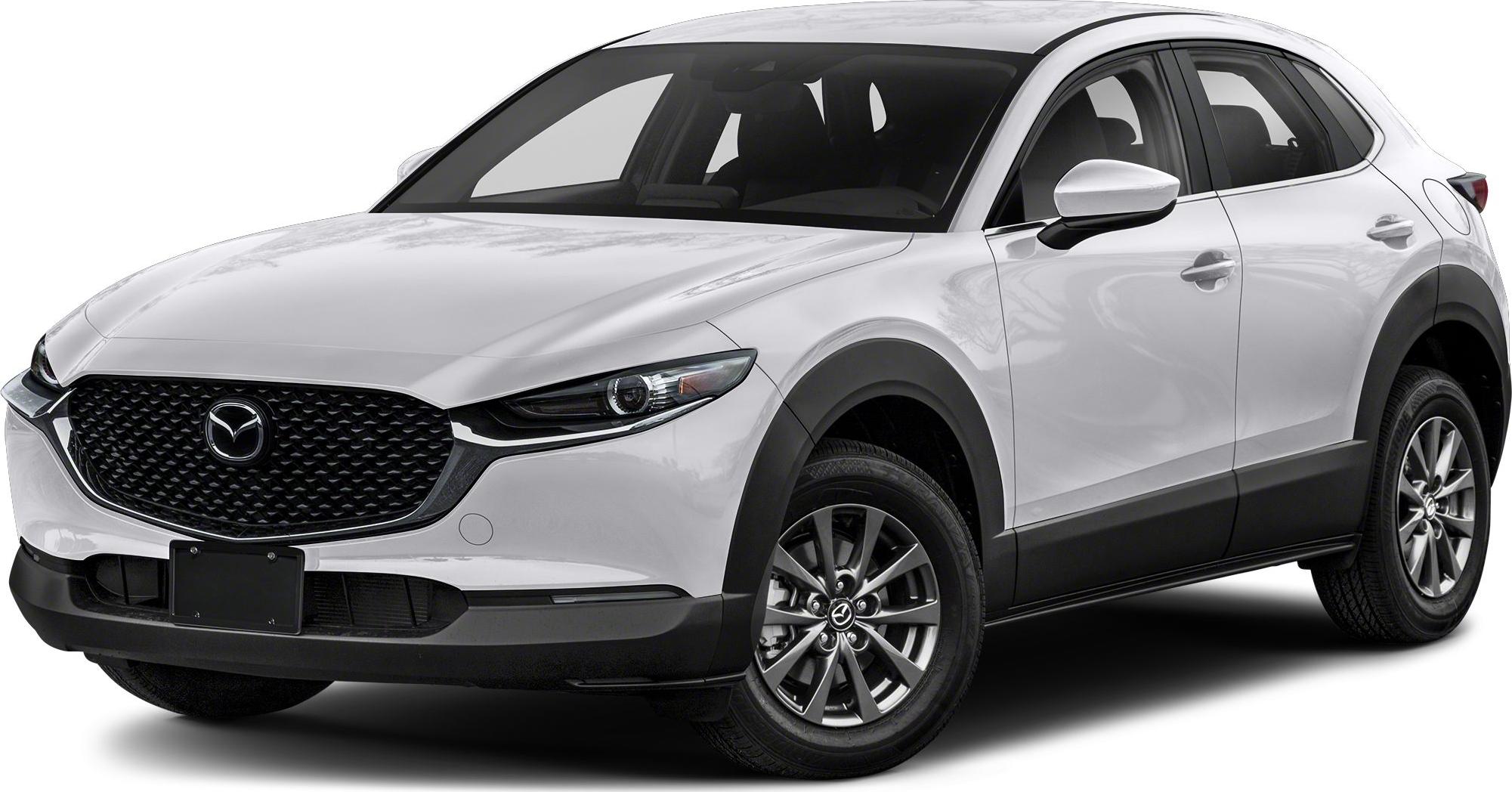 Front view of SUV with LED headlights and alloy wheels